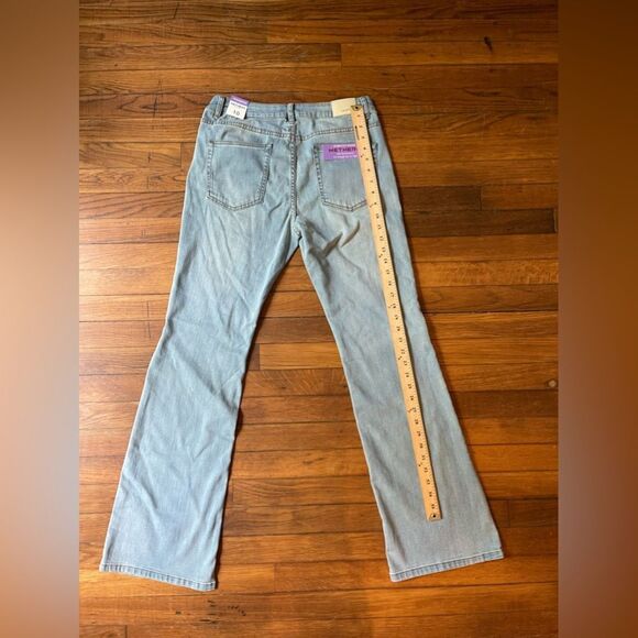 NWT MetHara misuse bootcut jeans light wash size 10 - Picture 7 of 10